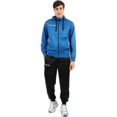 GIVOVA 2XL Blauwe Hoodie Jas - Jas GIVOVA 2XL Blauwe Hoodie Jas - Jas