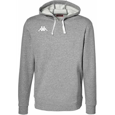 Hooded sweatshirt Kappa Bali Gris 3XL Male Hooded sweatshirt Kappa Bali Gris 3XL Male