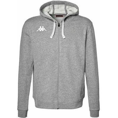 Hooded sweatshirt Kappa Banto Gris 3XL Male Hooded sweatshirt Kappa Banto Gris 3XL Male
