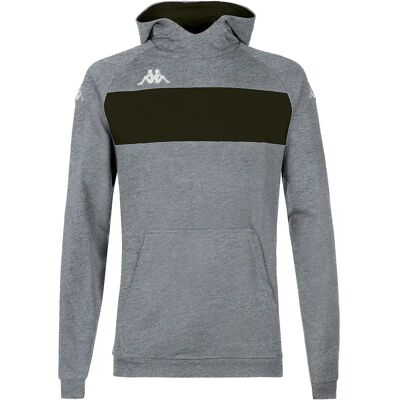 Hooded sweatshirt Kappa Daccio Gris 3XL Male Hooded sweatshirt Kappa Daccio Gris 3XL Male