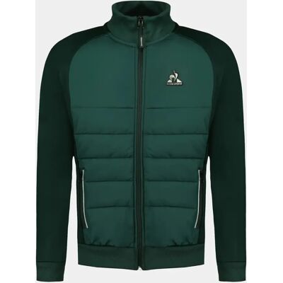 Sweatshirt Le Coq Sportif Hybride Vert XS Male Sweatshirt Le Coq Sportif Hybride Vert XS Male
