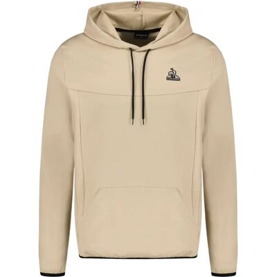 Hoodie Le Coq Sportif Tech SP N°1 Beige L Male Hoodie Le Coq Sportif Tech SP N°1 Beige L Male