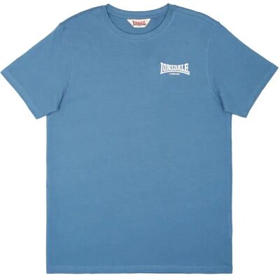 Katoenen T-shirt Lonsdale Elmdon Bleu 2XL Male Katoenen T-shirt Lonsdale Elmdon Bleu 2XL Male