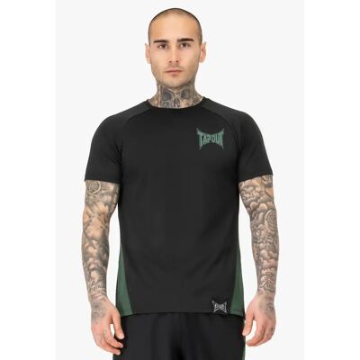 TapOut Trainings-T-shirt - zwart groen - XXL TapOut Trainings-T-shirt - zwart groen - XXL