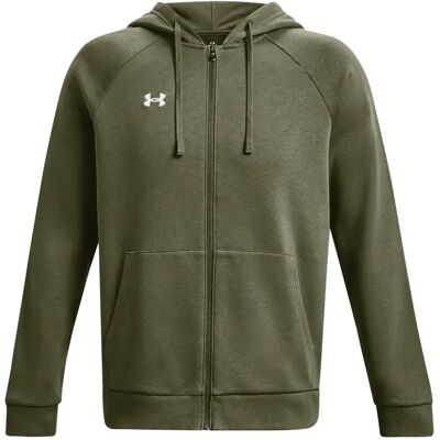 Fleece hoodie met volledige rits Under Armour Rival Vert L Male Fleece hoodie met volledige rits Under Armour Rival Vert L Male