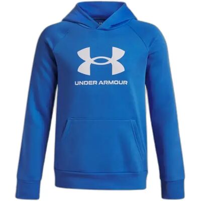Junior Hoodie Under Armour Rival Fleece Big Logo Bleu 6/8 ans Male Junior Hoodie Under Armour Rival Fleece Big Logo Bleu 6/8 ans Male