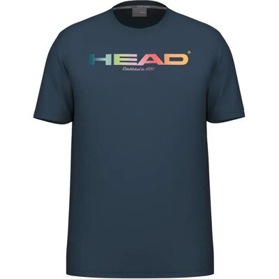 T-shirt Head Rainbow Blauw M Male T-shirt Head Rainbow Blauw M Male