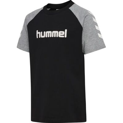 Kinder-T-shirt Hummel Logo Noir 7/8 jaar oud Male Kinder-T-shirt Hummel Logo Noir 7/8 jaar oud Male