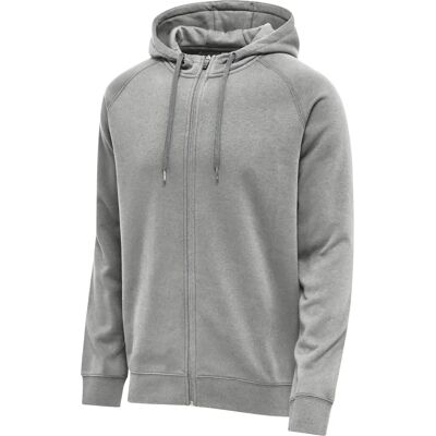 Hooded sweatshirt met rits Hummel Red Classic Grijs L Male Hooded sweatshirt met rits Hummel Red Classic Grijs L Male