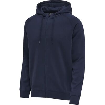 Hooded sweatshirt met rits Hummel Red Classic Blauw L Male Hooded sweatshirt met rits Hummel Red Classic Blauw L Male