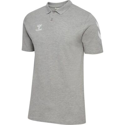 Polo Hummel Go 2.0 Chevron Grijs XL Male Polo Hummel Go 2.0 Chevron Grijs XL Male