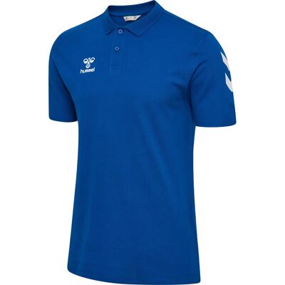 Polo Hummel Go 2.0 Chevron Blauw XL Male Polo Hummel Go 2.0 Chevron Blauw XL Male