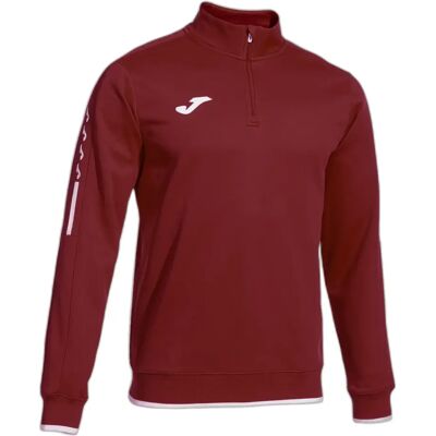 Sweater met halve rits Joma Olimpiada Rouge M Male Sweater met halve rits Joma Olimpiada Rouge M Male