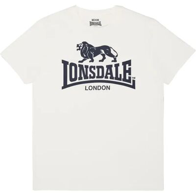 T-shirt Lonsdale Logo Blanc L Male T-shirt Lonsdale Logo Blanc L Male