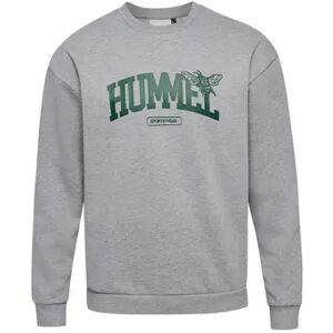 Losjes vallend sweatshirt met ronde hals Hummel University Bee Gris 2XL Unisex Losjes vallend sweatshirt met ronde hals Hummel University Bee Gris 2XL Unisex