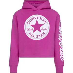 Girl hoodie Converse Signature Cropped Rose 8/10 ans Female Girl hoodie Converse Signature Cropped Rose 8/10 ans Female
