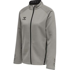 HUMMEL CIMA XK ZIP JACKET VROUW - Grey Melange - Jas HUMMEL CIMA XK ZIP JACKET VROUW - Grey Melange - Jas