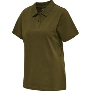 Hummel Donkergroen Stretch Polo - Poloshirt Hummel Donkergroen Stretch Polo - Poloshirt