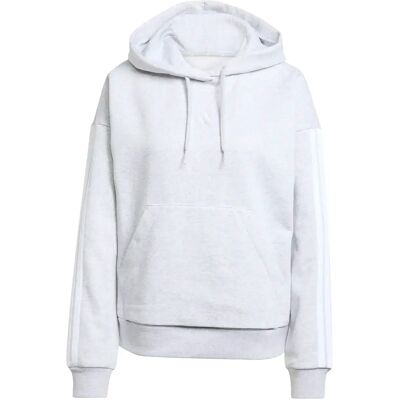 Dames Hoodie adidas Essentials 3-Stripes Gris M Female Dames Hoodie adidas Essentials 3-Stripes Gris M Female