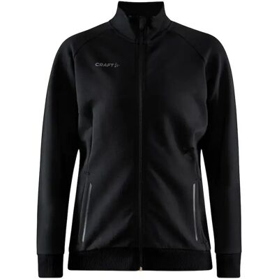 Craft Zwarte Sweatshirt - Volledige ritssluiting voor dames Craft Zwarte Sweatshirt - Volledige ritssluiting voor dames