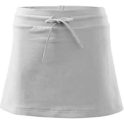 Vrouwen 2 in 1 skort Malfini 604 Blanc XL Female Vrouwen 2 in 1 skort Malfini 604 Blanc XL Female