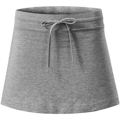 Vrouwen 2 in 1 skort Malfini 604 Gris XS Female Vrouwen 2 in 1 skort Malfini 604 Gris XS Female