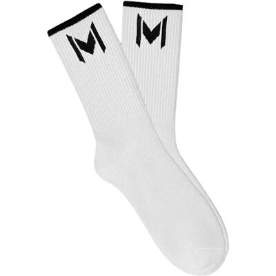 Kindersokken Mouratoglou Apparel Performance Blanc TU Unisex Kindersokken Mouratoglou Apparel Performance Blanc TU Unisex