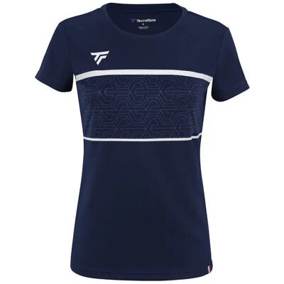Tecnifibre Team Tech Short Sleeve T-shirt Blauw XL Dames - T-shirt Tecnifibre Team Tech Short Sleeve T-shirt Blauw XL Dames - T-shirt