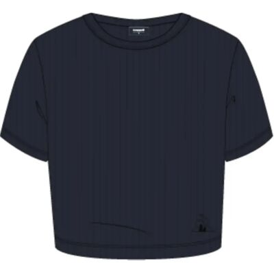 Dames crop top Le Coq Sportif Essential N°2 Blauw M Female Dames crop top Le Coq Sportif Essential N°2 Blauw M Female