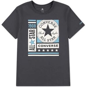 Kinder-T-shirt Converse CNVB Ctp Blocks Logo Noir 12/13 ans Male Kinder-T-shirt Converse CNVB Ctp Blocks Logo Noir 12/13 ans Male