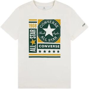 Kinder-T-shirt Converse CNVB Ctp Blocks Logo Blanc 13/15 ans Male Kinder-T-shirt Converse CNVB Ctp Blocks Logo Blanc 13/15 ans Male
