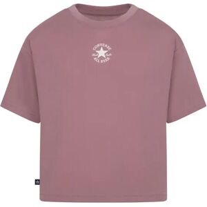 Converse Roze Kort Mouw T-shirt voor Meisjes - Casual, Katoen, Model 4CD915 Converse Roze Kort Mouw T-shirt voor Meisjes - Casual, Katoen, Model 4CD915