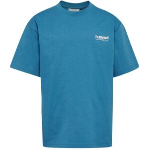 Kinder-T-shirt Hummel Hedball loose Bleu 5/6 ans Unisex Kinder-T-shirt Hummel Hedball loose Bleu 5/6 ans Unisex