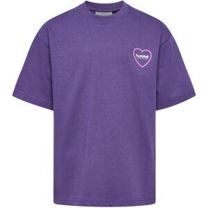 Kinder-T-shirt Hummel Heartfield loose Violet 4 ans Unisex Kinder-T-shirt Hummel Heartfield loose Violet 4 ans Unisex