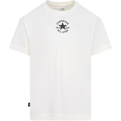 T-shirt met korte mouwen voor kinderen Converse CNVN Sustainable Core Wit 8/10 jaar Unisex T-shirt met korte mouwen voor kinderen Converse CNVN Sustainable Core Wit 8/10 jaar Unisex