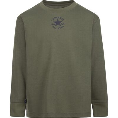 Sweater met lange mouwen voor kinderen Converse CNVN Sustainable Core Groen 7 jaar oud Unisex Sweater met lange mouwen voor kinderen Converse CNVN Sustainable Core Groen 7 jaar oud Unisex