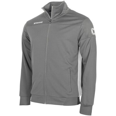 Kinder trainingsjas met rits Stanno Pride Grijs 12 jaar oud Unisex Kinder trainingsjas met rits Stanno Pride Grijs 12 jaar oud Unisex