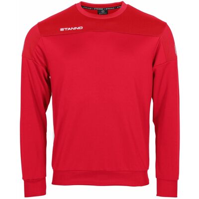 Kindertrui met ronde hals Stanno Pride Top Rood 12 jaar oud Unisex Kindertrui met ronde hals Stanno Pride Top Rood 12 jaar oud Unisex