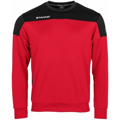 Kindertrui met ronde hals Stanno Pride Top Rood 12 jaar oud Unisex Kindertrui met ronde hals Stanno Pride Top Rood 12 jaar oud Unisex
