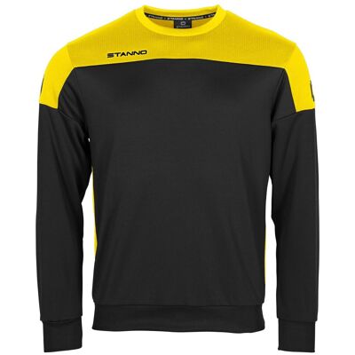 Kindertrui met ronde hals Stanno Pride Top Zwart 12 jaar oud Unisex Kindertrui met ronde hals Stanno Pride Top Zwart 12 jaar oud Unisex