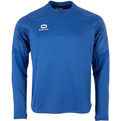 Kinder trainingsjack met 1/4 rits Stanno Bolt Blauw 12 jaar oud Unisex Kinder trainingsjack met 1/4 rits Stanno Bolt Blauw 12 jaar oud Unisex