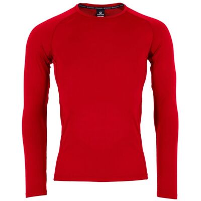 Stanno 116 Rood Lange Thermo onderhem - Long Sleeve Baselayer Shirt Stanno 116 Rood Lange Thermo onderhem - Long Sleeve Baselayer Shirt