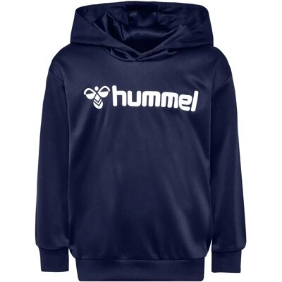 Kinderen hoodie Hummel hmlLOGO Bleu 8 ans Unisex Kinderen hoodie Hummel hmlLOGO Bleu 8 ans Unisex