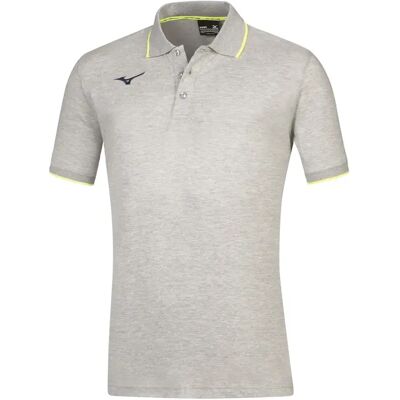 Mizuno Logo Kids Polo - Grijs - Sportkleding Mizuno Logo Kids Polo - Grijs - Sportkleding