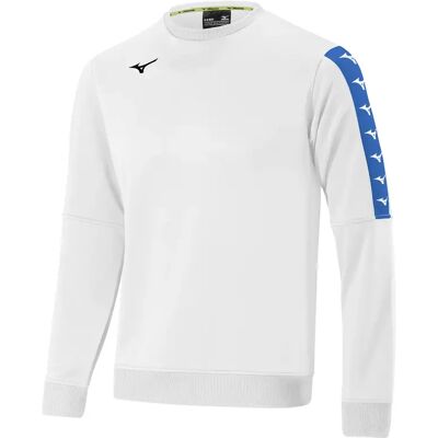 Mizuno Nara Training Witte Sweatshirt voor Kinderen - Fitness Mizuno Nara Training Witte Sweatshirt voor Kinderen - Fitness