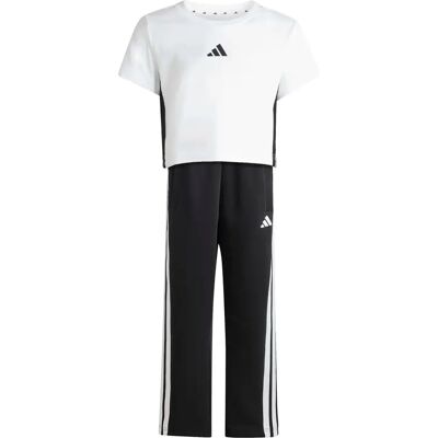 T-shirt en broek set voor meisjes adidas Essentials Blanc 7/8 ans Female T-shirt en broek set voor meisjes adidas Essentials Blanc 7/8 ans Female
