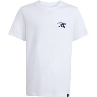 Kinder-T-shirt adidas Gaming Graphic Blanc 9/10 ans Unisex Kinder-T-shirt adidas Gaming Graphic Blanc 9/10 ans Unisex