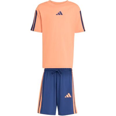T-shirt en korte broek met logo voor kinderen adidas Essentials Orange 5/6 ans Unisex T-shirt en korte broek met logo voor kinderen adidas Essentials Orange 5/6 ans Unisex