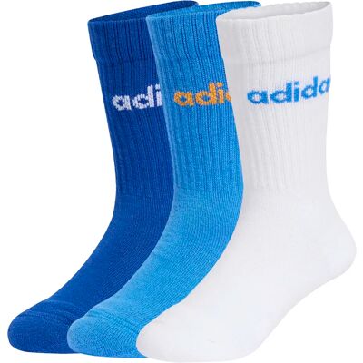 Baby sokken adidas Linear (x3) Blanc 22/24 Unisex Baby sokken adidas Linear (x3) Blanc 22/24 Unisex