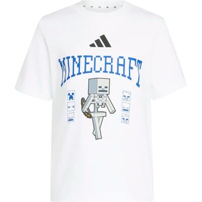 T-shirt kind adidas Minecraft Blanc 4/5 ans Unisex T-shirt kind adidas Minecraft Blanc 4/5 ans Unisex